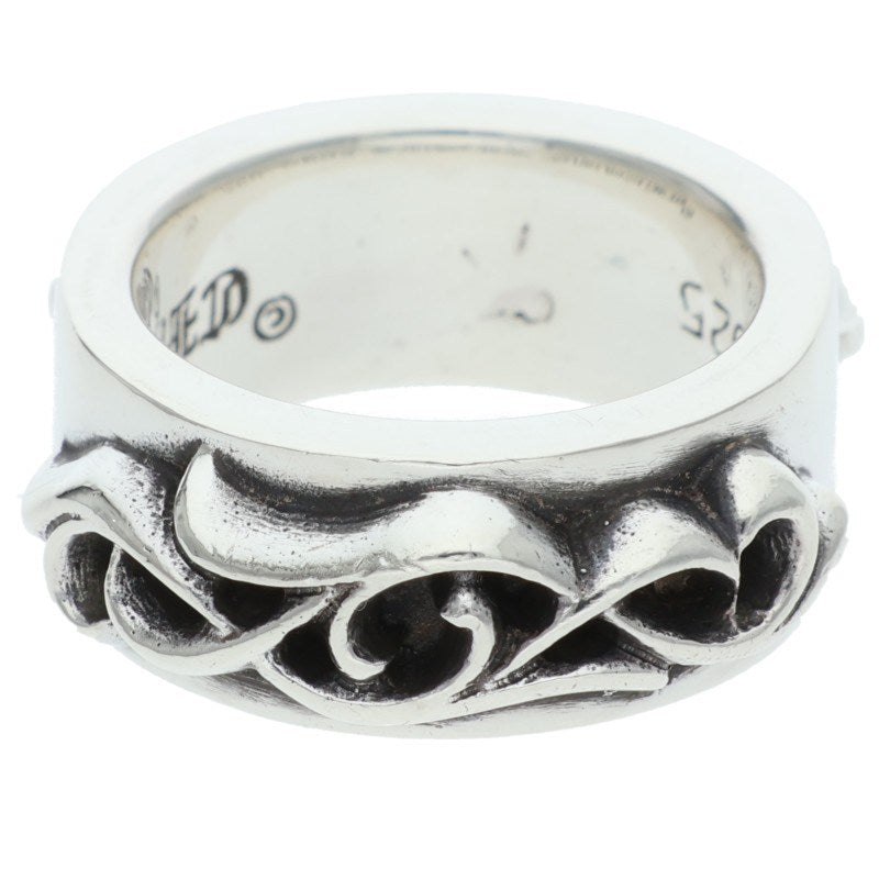 Chrome Hearts DBL Narrow Vine Band Ring Size JP 9