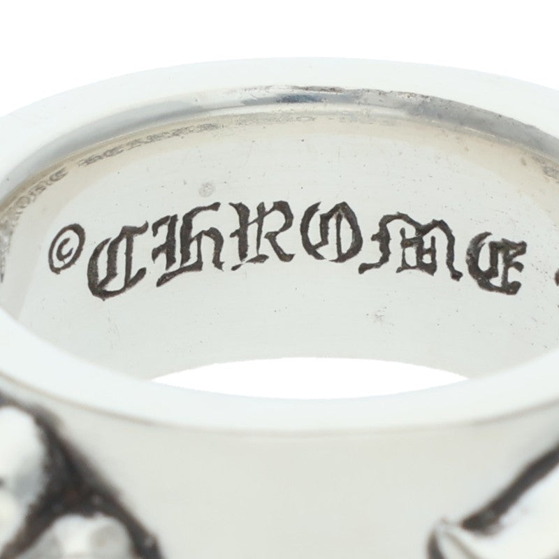 Chrome Hearts DBL Narrow Vine Band Ring Size JP 9