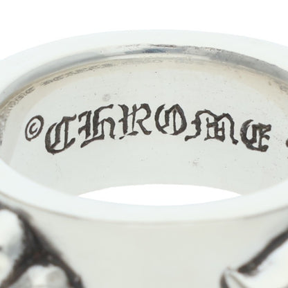 Chrome Hearts DBL Narrow Vine Band Ring Size JP 9