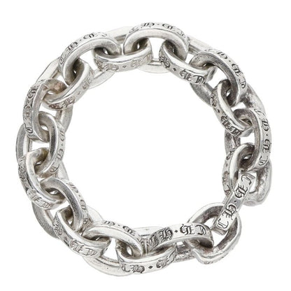 Chrome Hearts Paper Chain Silver Ring Size ONE SIZE