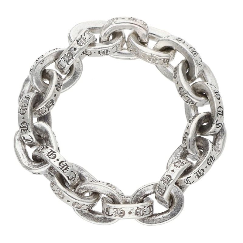 Chrome Hearts Paper Chain Silver Ring Size ONE SIZE