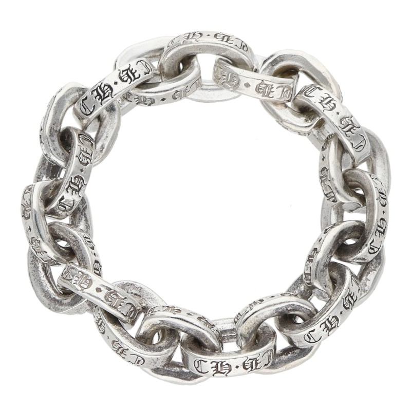 Chrome Hearts Paper Chain Silver Ring Size ONE SIZE