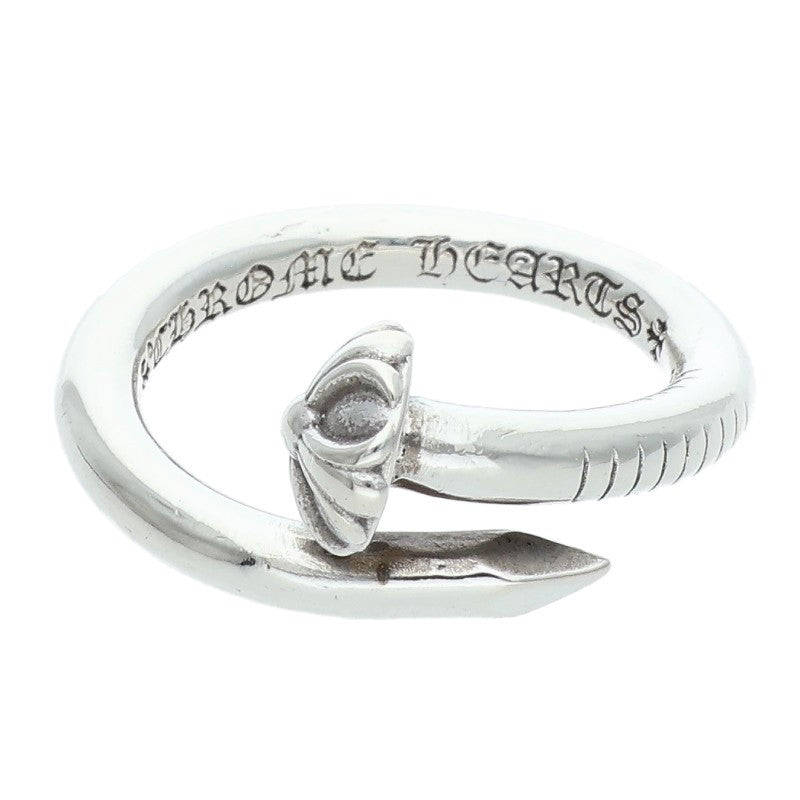 Chrome Hearts NAIL CRSBALL Silver Ring Size ONE SIZE