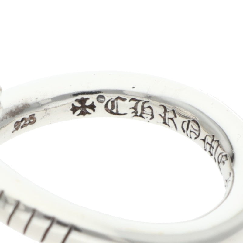 Chrome Hearts Nail Cross Ball Silver Ring Size ONE SIZE