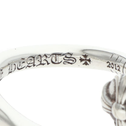 Chrome Hearts Nail Cross Ball Silver Ring Size ONE SIZE