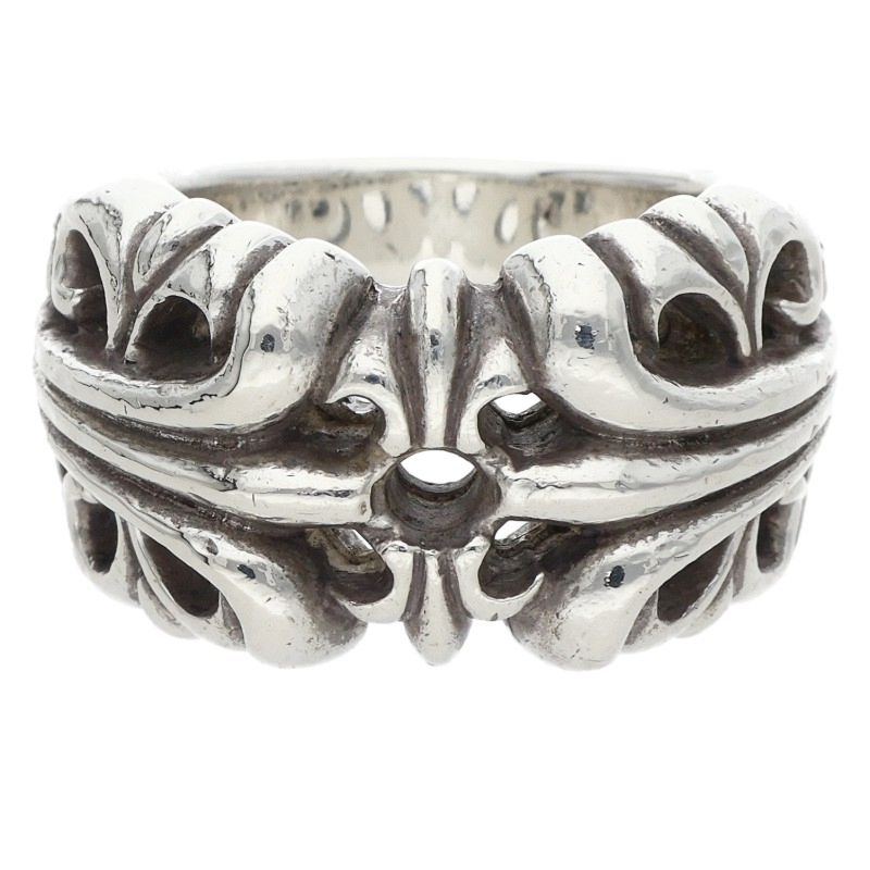 Chrome Hearts K&T Silver Ring Size ONE SIZE