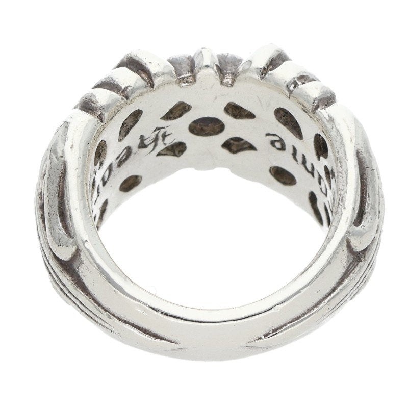 Chrome Hearts K&T Silver Ring Size ONE SIZE
