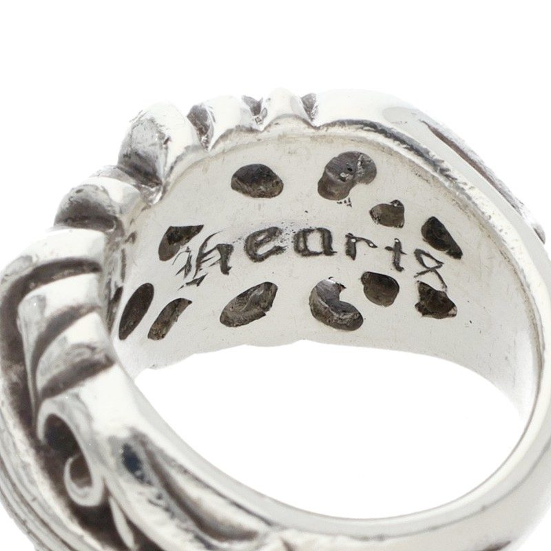 Chrome Hearts K&T Silver Ring Size ONE SIZE