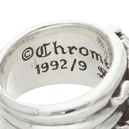 Chrome Hearts Dagger Pave Sapphire Ring Size ONE SIZE
