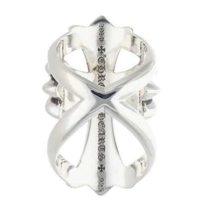 Chrome Hearts Infinity CH Cross Silver Ring Size ONE SIZE
