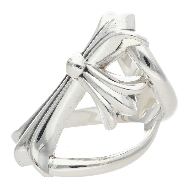 Chrome Hearts Infinity CH Cross Silver Ring Size US 6.5
