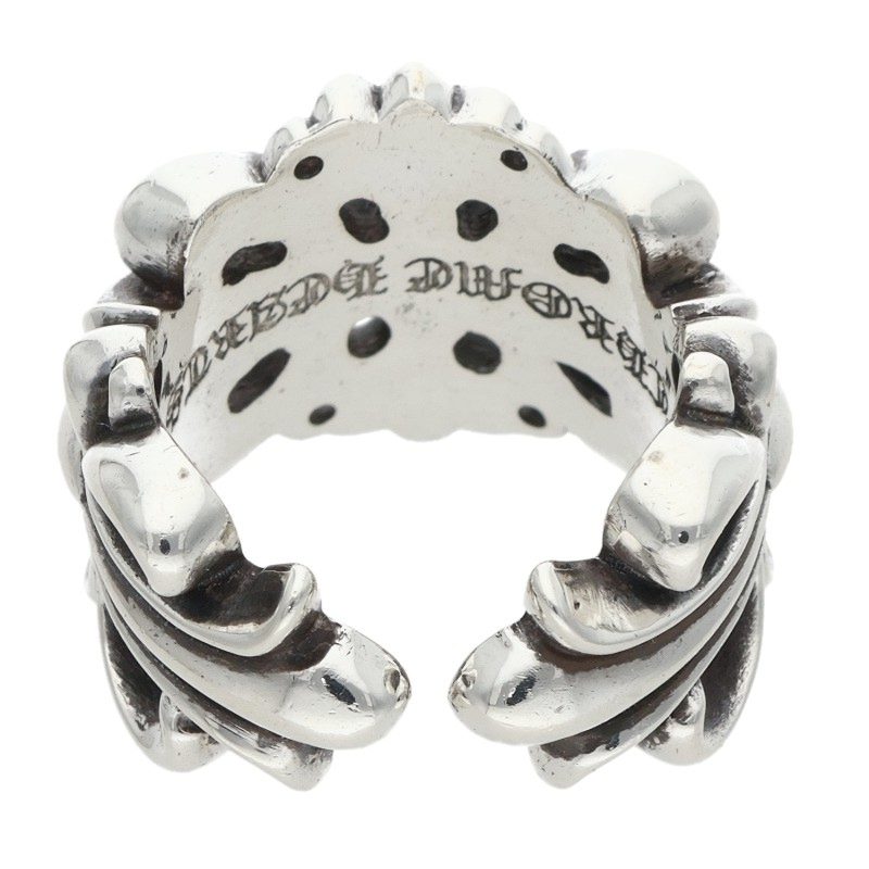Chrome Hearts Double Floral Cross Ring Size ONE SIZE