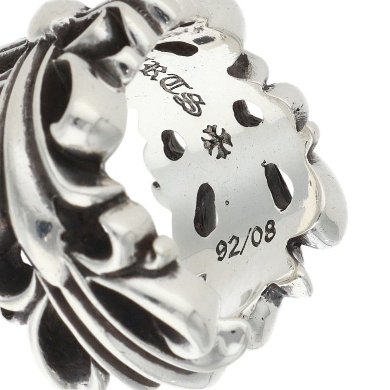 Chrome Hearts Double Floral Cross Ring Size ONE SIZE