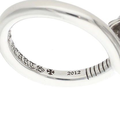 Chrome Hearts Nail Cross Ball Silver Ring Size ONE SIZE