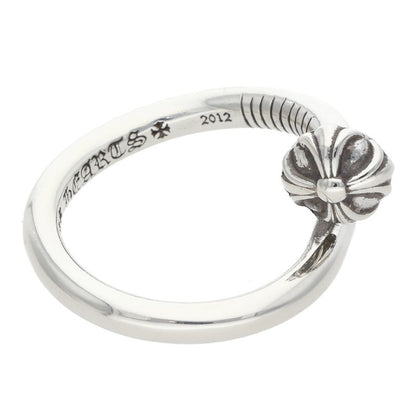 Chrome Hearts Nail Cross Ball Silver Ring Size ONE SIZE