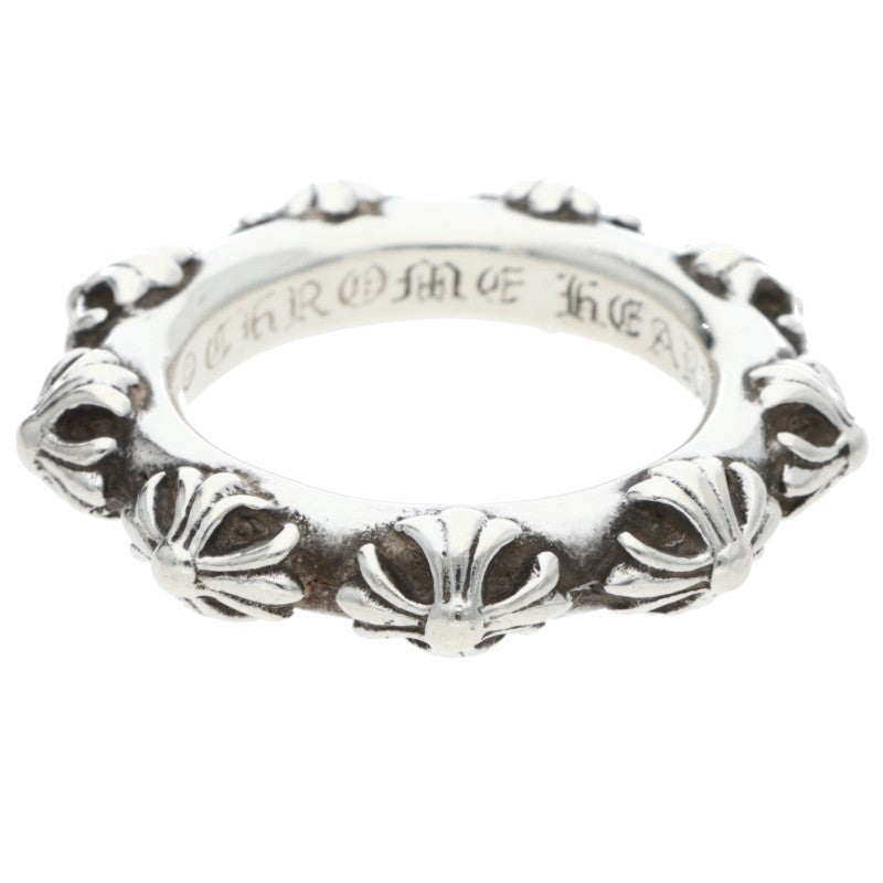 Chrome Hearts Cross Band Silver Ring Size ONE SIZE