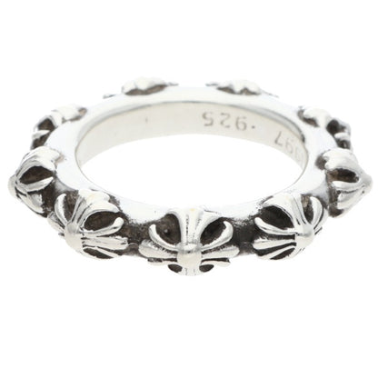 Chrome Hearts Cross Band Silver Ring Size ONE SIZE