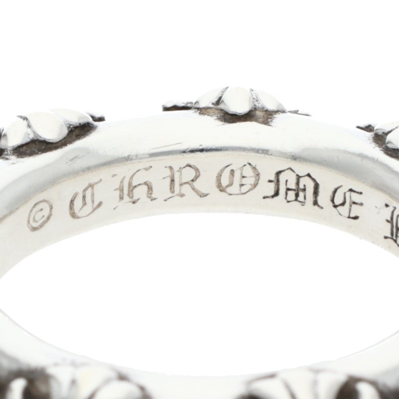 Chrome Hearts Cross Band Silver Ring Size ONE SIZE