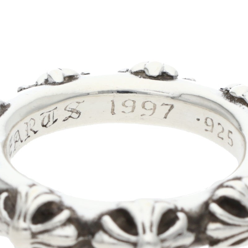 Chrome Hearts Cross Band Silver Ring Size ONE SIZE