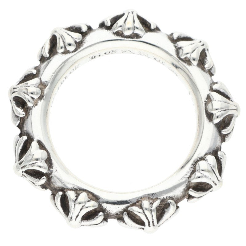 Chrome Hearts Cross Band Silver Ring Size ONE SIZE