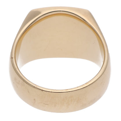 TOM WOOD Kay Ring 9K Gold Onyx Ring Gold/Black Size JP 14