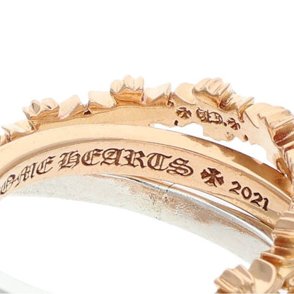 Chrome Hearts 22K Tiny E CH Plus TRPL Ring Size ONE SIZE