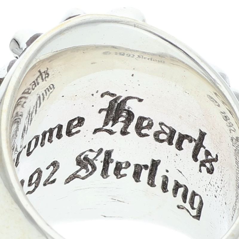 Chrome Hearts KEEPER Sterling Silver Ring Size JP 8.5