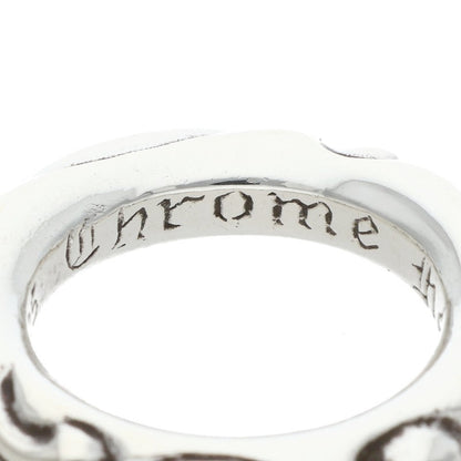 Chrome Hearts SCRL BAND Silver Ring Size ONE SIZE