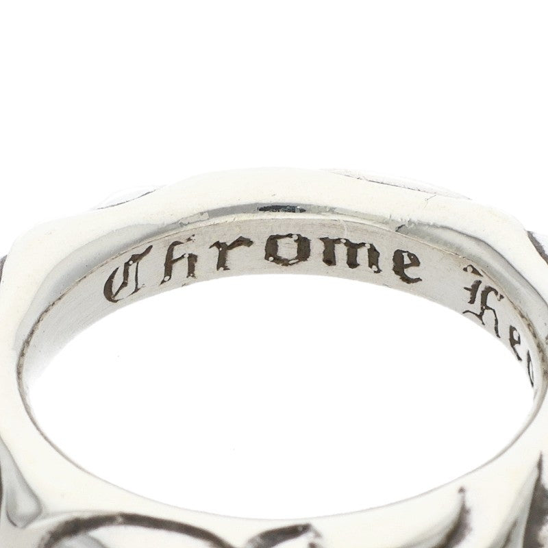 Chrome Hearts SCRL BAND Silver Ring 925 Size ONE SIZE