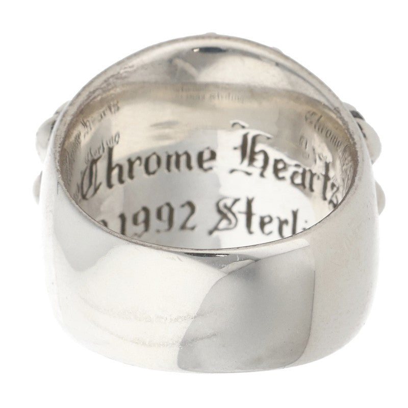 Chrome Hearts KEEPER Sterling Silver Ring Size US 8.5
