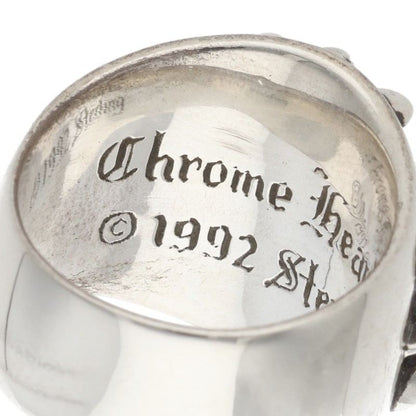 Chrome Hearts KEEPER Sterling Silver Ring Size US 8.5