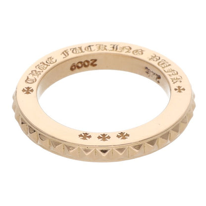 Chrome Hearts 22K TFP PNK JVI Gold Ring Size JP 8