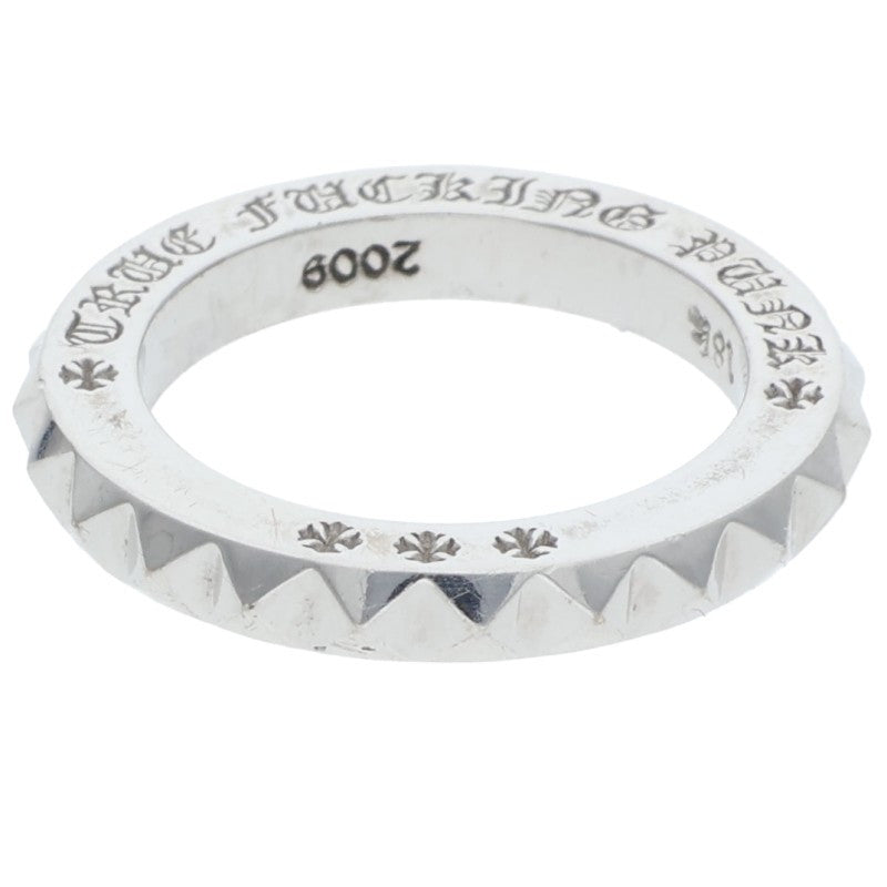 Chrome Hearts 18K TFP PNK BIG White Gold Ring Size JP 8
