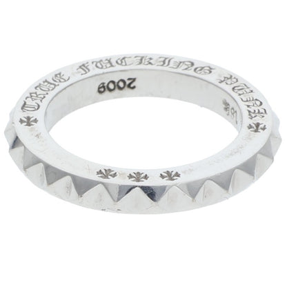 Chrome Hearts 18K TFP PNK BIG White Gold Ring Size JP 8