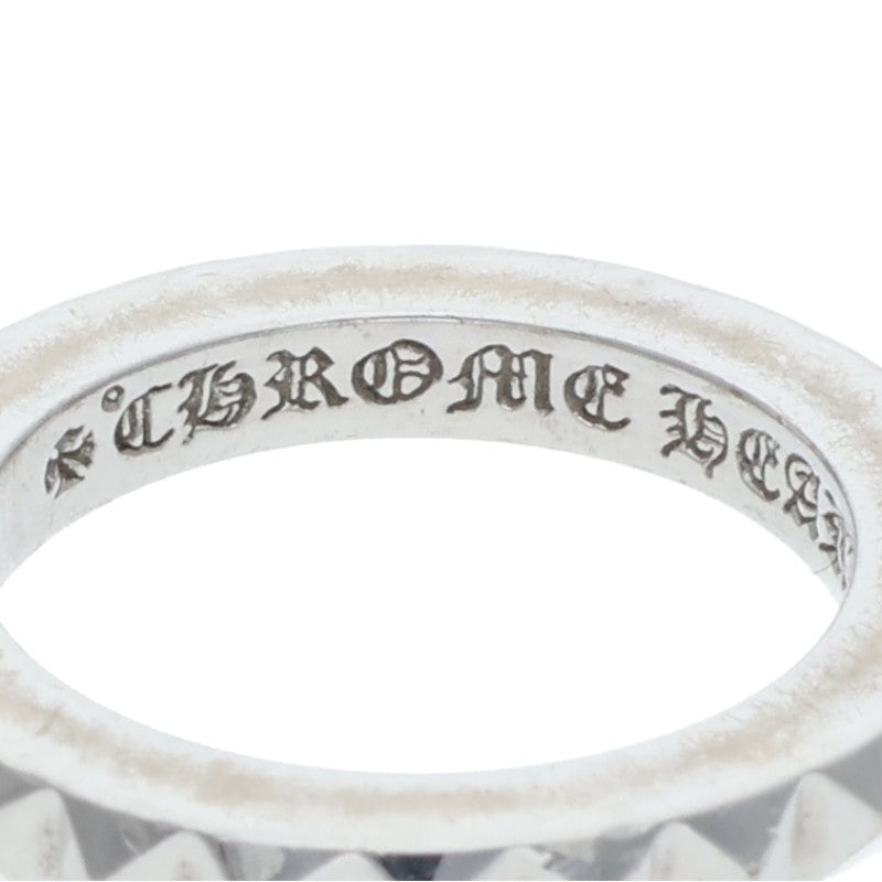 Chrome Hearts 18K TFP PNK BIG White Gold Ring Size JP 8