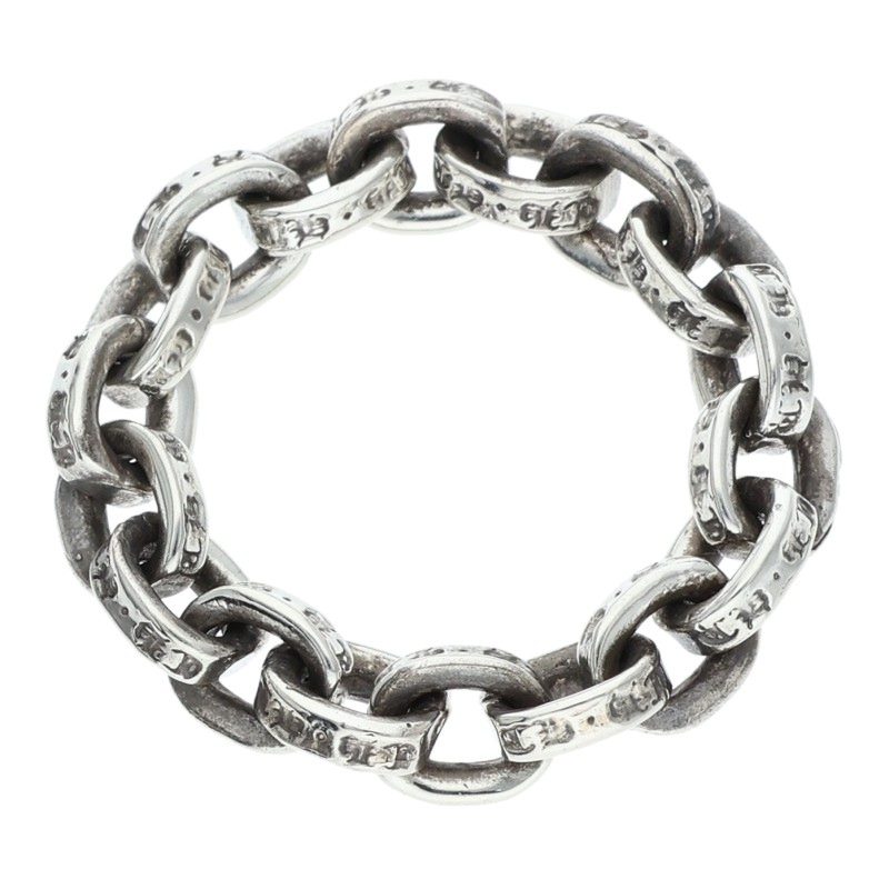 Chrome Hearts PAPER CHAIN RING Silver Ring Size ONE SIZE