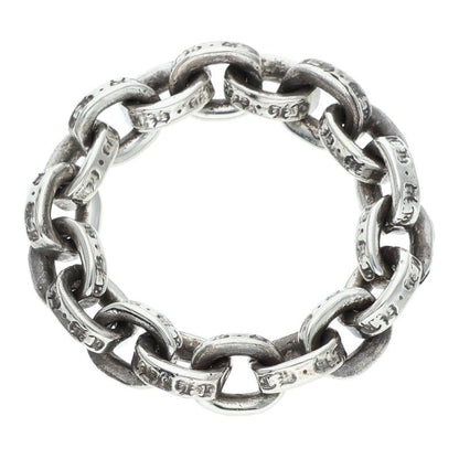Chrome Hearts PAPER CHAIN RING Silver Ring Size ONE SIZE