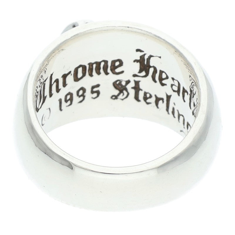 Chrome Hearts HEART IN BAND Silver Ring Size JP 11.5