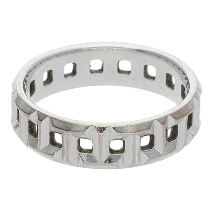 TIFFANY&Co. True Wide 18K White Gold Ring Size ONE SIZE