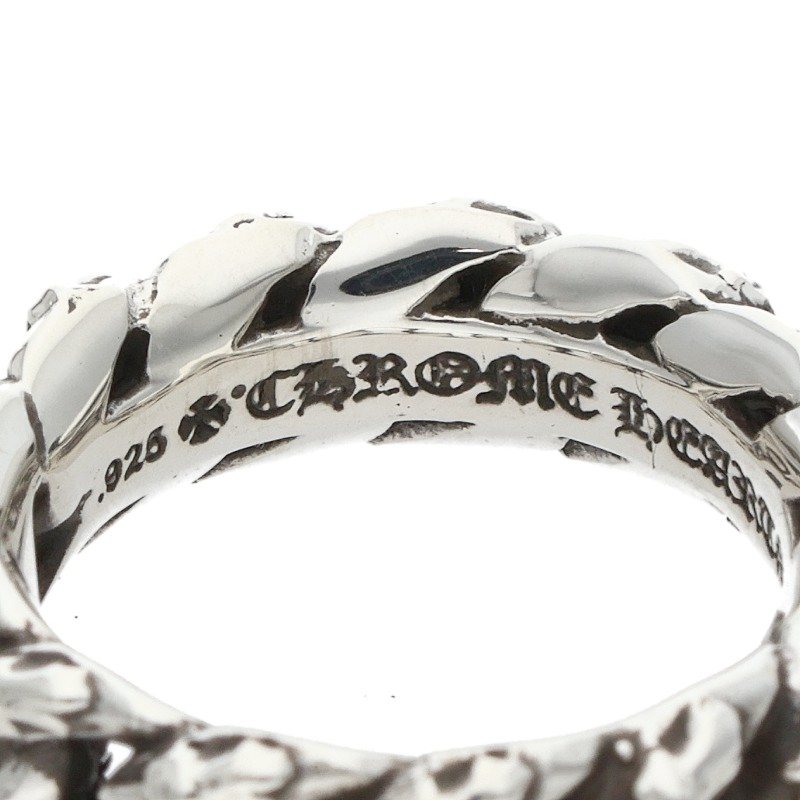Chrome Hearts XTRA FANCY SML Silver Ring Size JP 8.5