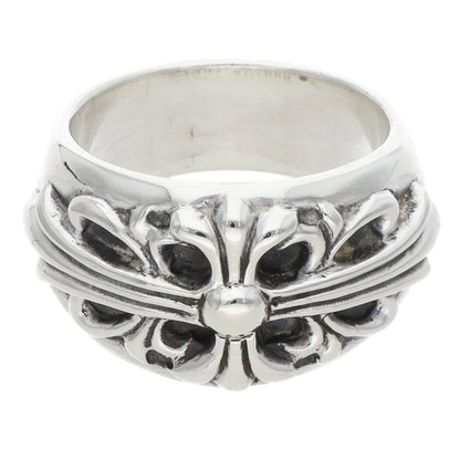Chrome Hearts FLRL CRS Silver Ring Size ONE SIZE