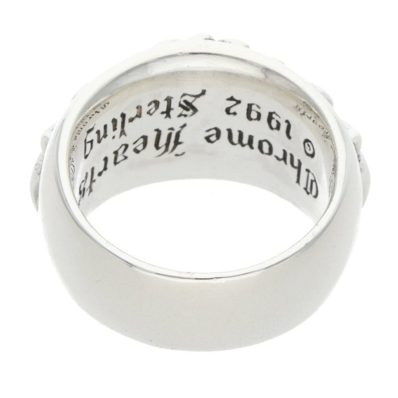 Chrome Hearts FLRL CRS Silver Ring Size ONE SIZE