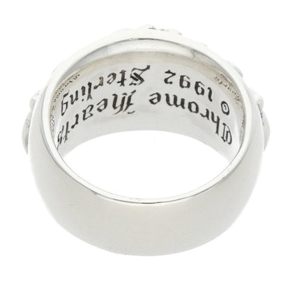 Chrome Hearts FLRL CRS Silver Ring Size ONE SIZE
