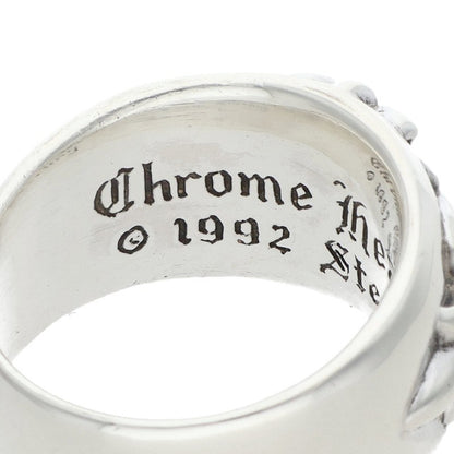Chrome Hearts FLRL CRS Silver Ring Size ONE SIZE