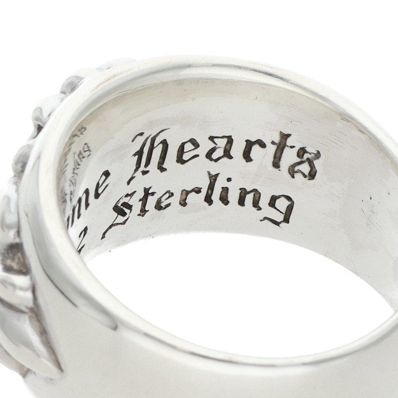 Chrome Hearts FLRL CRS Silver Ring Size ONE SIZE