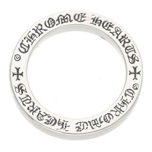 Chrome Hearts 3mm Spacer Plain Silver Ring Size ONE SIZE
