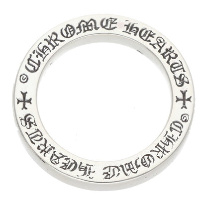 Chrome Hearts 3mm Spacer Plain Silver Ring Size JP 9.5