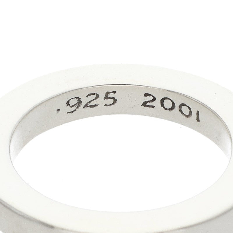 Chrome Hearts 3mm Spacer Plain Silver Ring Size JP 9.5