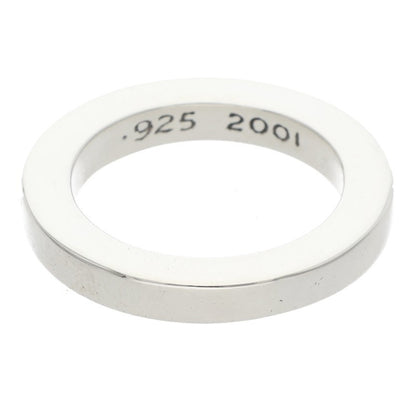 Chrome Hearts 3mm Spacer Plain Silver Ring Size JP 9.5