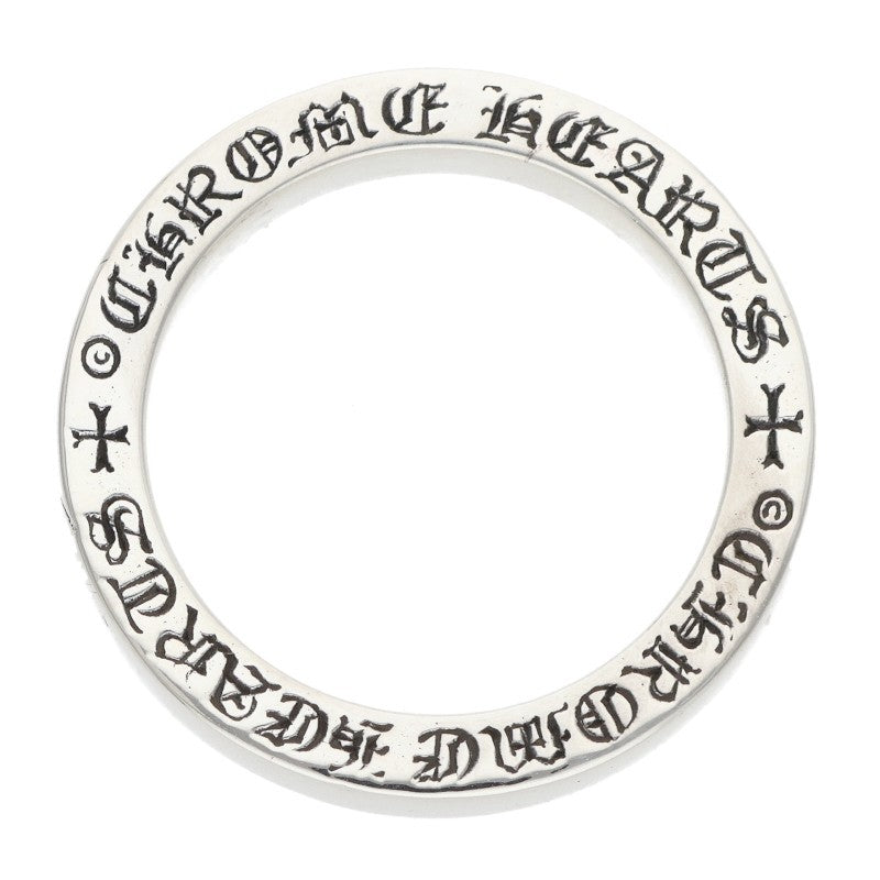 Chrome Hearts 3mm Spacer Plain Silver Ring Size ONE SIZE
